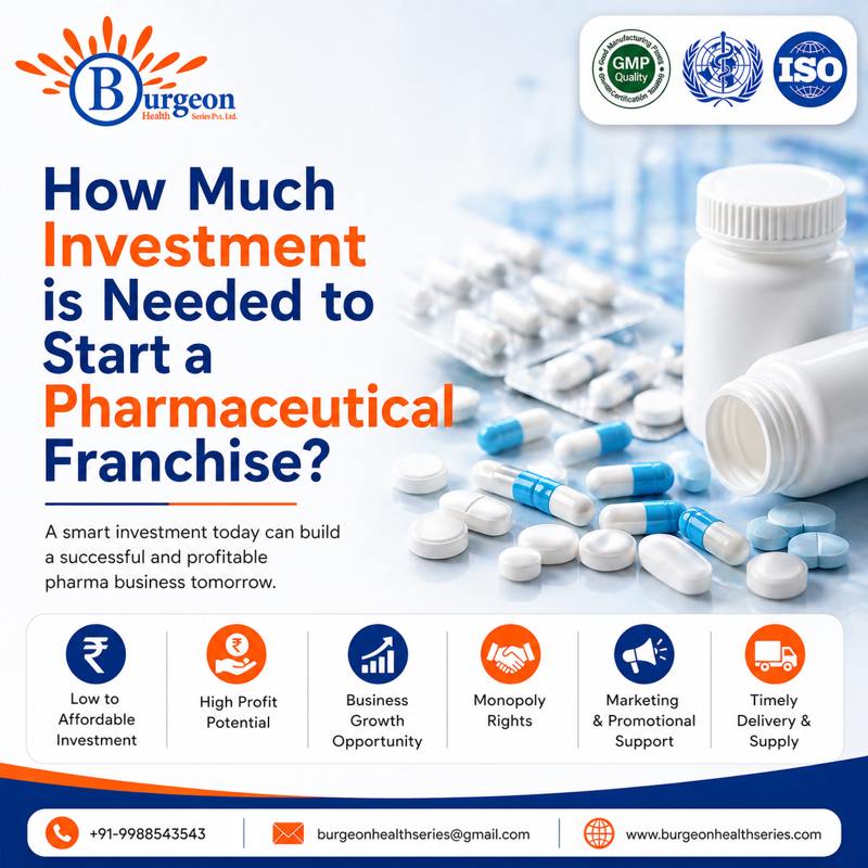 How Much Investment is Needed to Start a Pharmaceutical Franchise