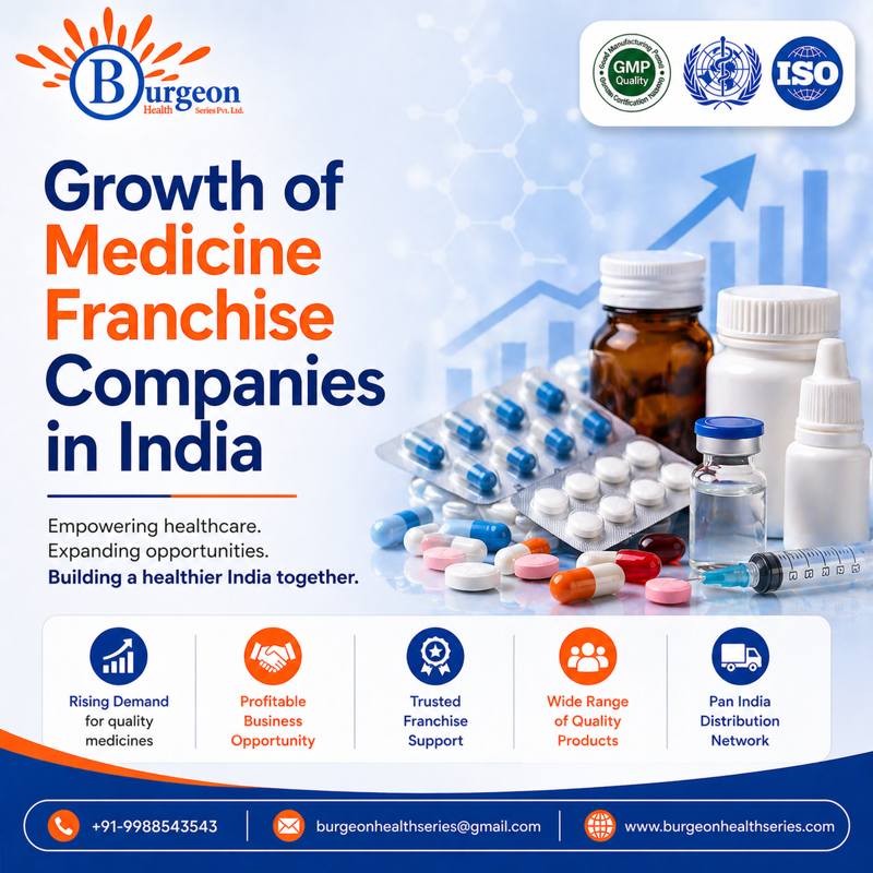growth of medicine franchise companies in india