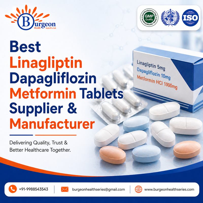 Best Linagliptin Dapagliflozin Metformin Tablets Supplier Manufacturer